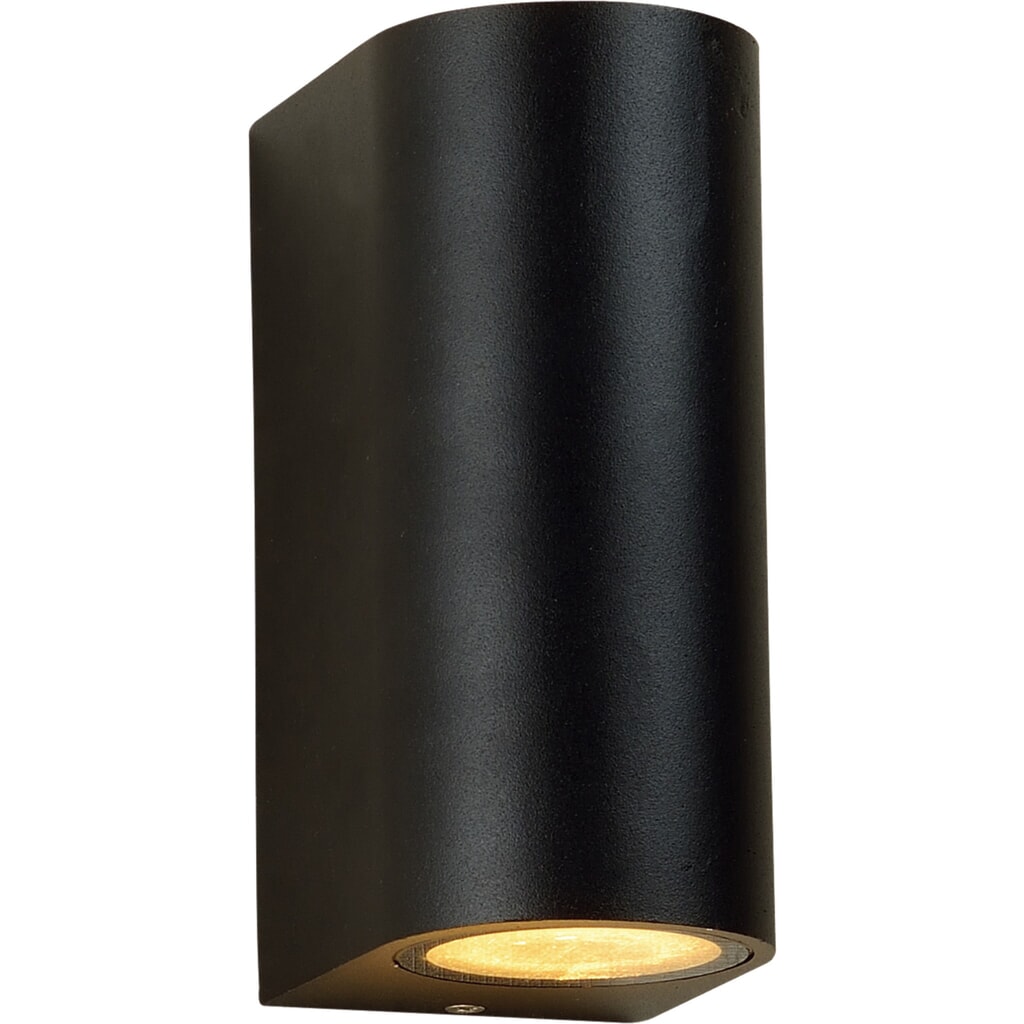 LED Outdoor-Wandleuchte Santa Barbara - 2xGU10 IP44 - schwarz Produktabbildung: LED Outdoor-Wandleuchte Santa Barbara - 2xGU10 IP44 - schwarz