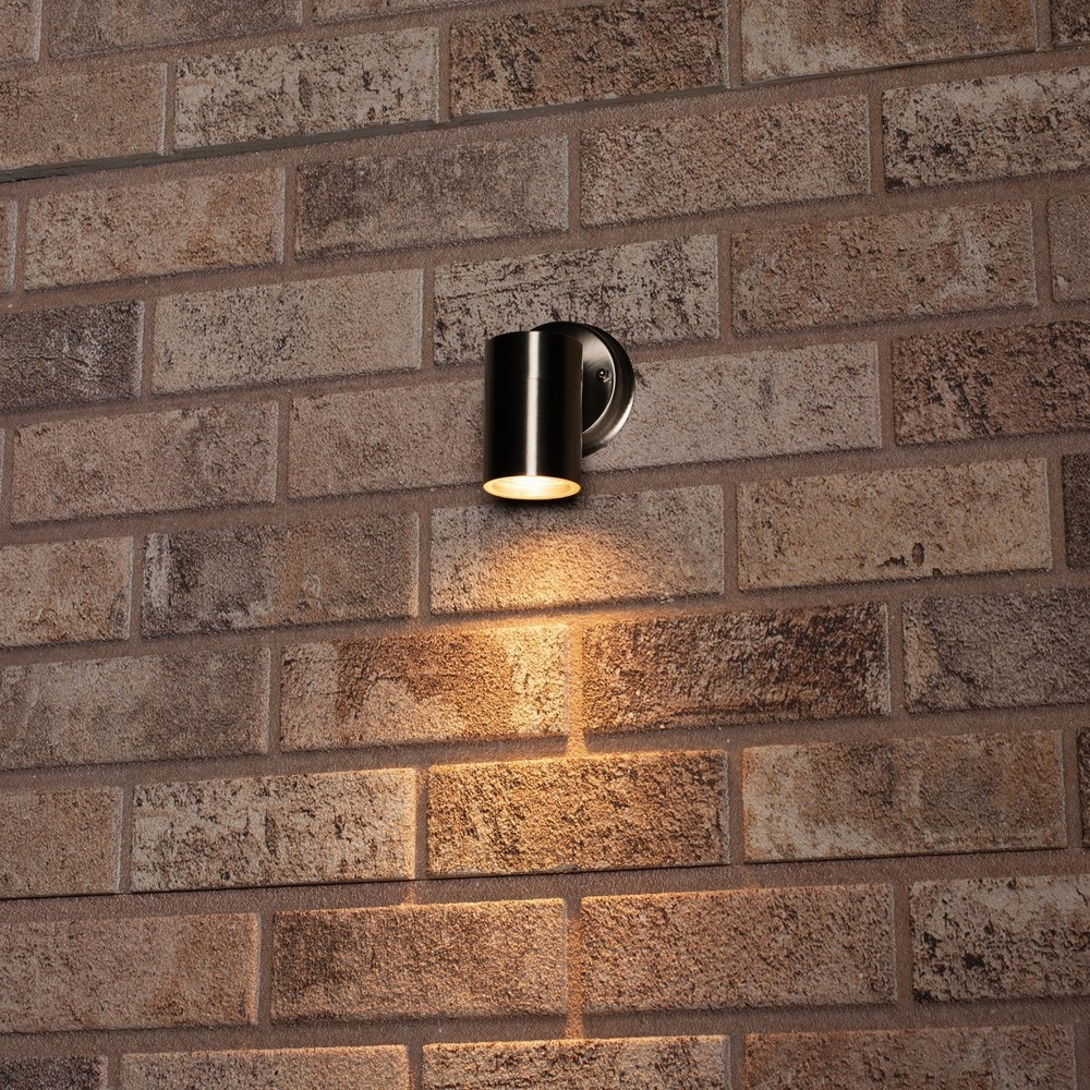 Produktabbildung Nr. 3: LED Outdoor-Wandleuchte Stockholm - 1xGU10 IP44 - rostfreier Stahl