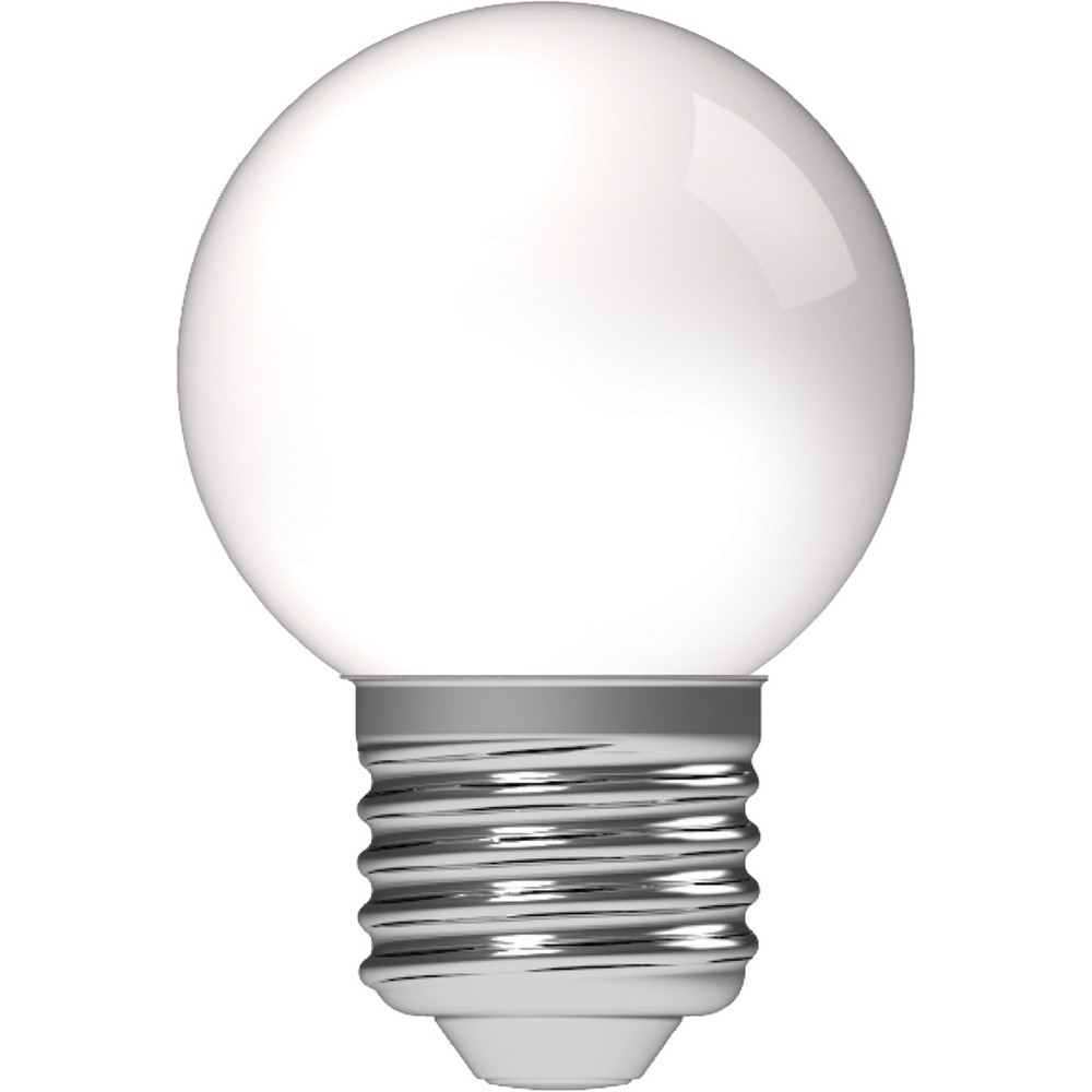 Produktabbildung: LED SMD Leuchtmittel - Globe G45 E27 1W 40lm 2700K opal 270°