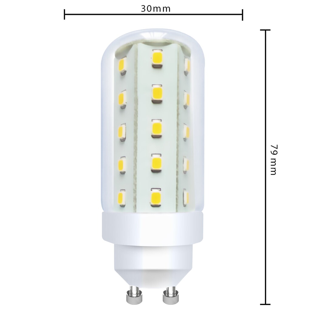 LED SMD Leuchtmittel - Kapsel T30 GU10 4W 400lm 2700K CRI97 klar 320° Produktabbildung Nr. 4: LED SMD Leuchtmittel - Kapsel T30 GU10 4W 400lm 2700K CRI97 klar 320°