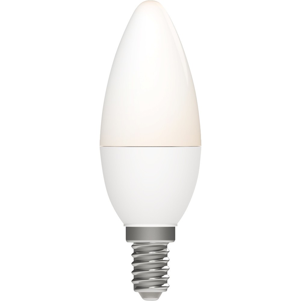 Produktabbildung Nr. 3: LED SMD Leuchtmittel - Kerze C35 E14 4,9W 470lm 2700K opal 240°