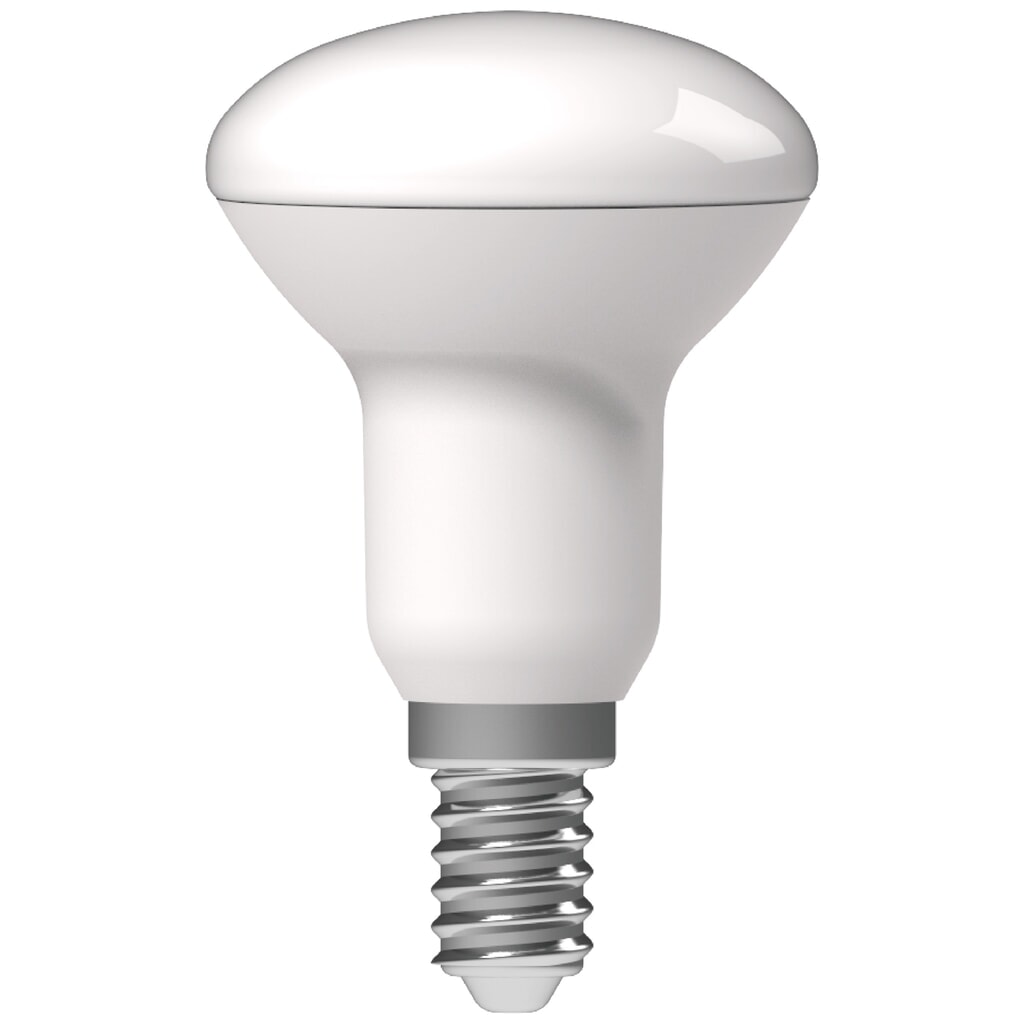 LED SMD Leuchtmittel - Pilzkopf R50 E14 4,9W 470lm CCT 2700-1800K opal 120° dimmbar Produktabbildung: LED SMD Leuchtmittel - Pilzkopf R50 E14 4,9W 470lm CCT 2700-1800K opal 120° dimmbar