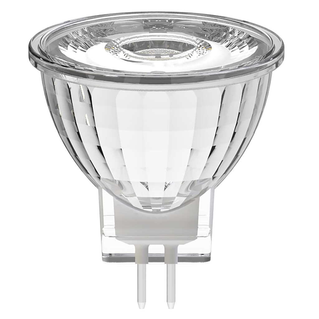 LED SMD Leuchtmittel - Spot MR11 GU4 2,3W 184lm 2700K klar 36° Produktabbildung: LED SMD Leuchtmittel - Spot MR11 GU4 2,3W 184lm 2700K klar 36°