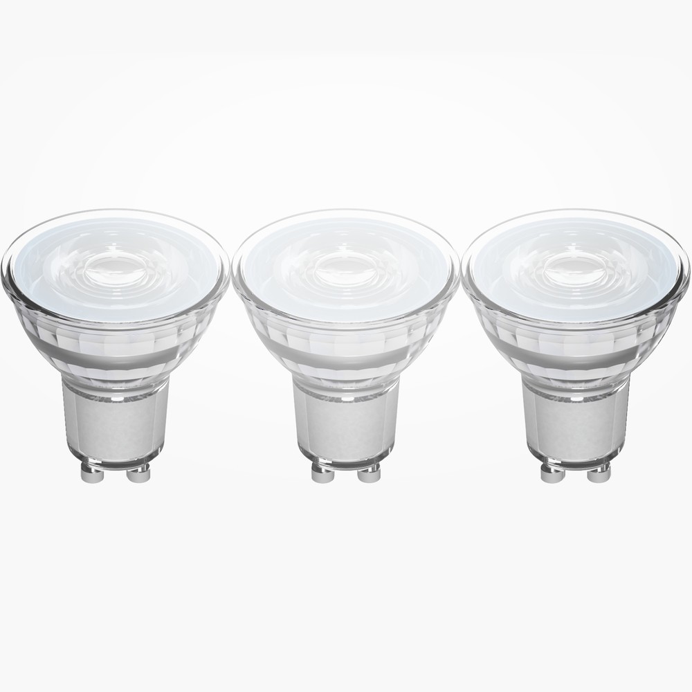 Produktabbildung Nr. 4: LED SMD Leuchtmittel - Spot MR16 GU10 4W 345lm 4000K klar 36° - 3er-Sparpack
