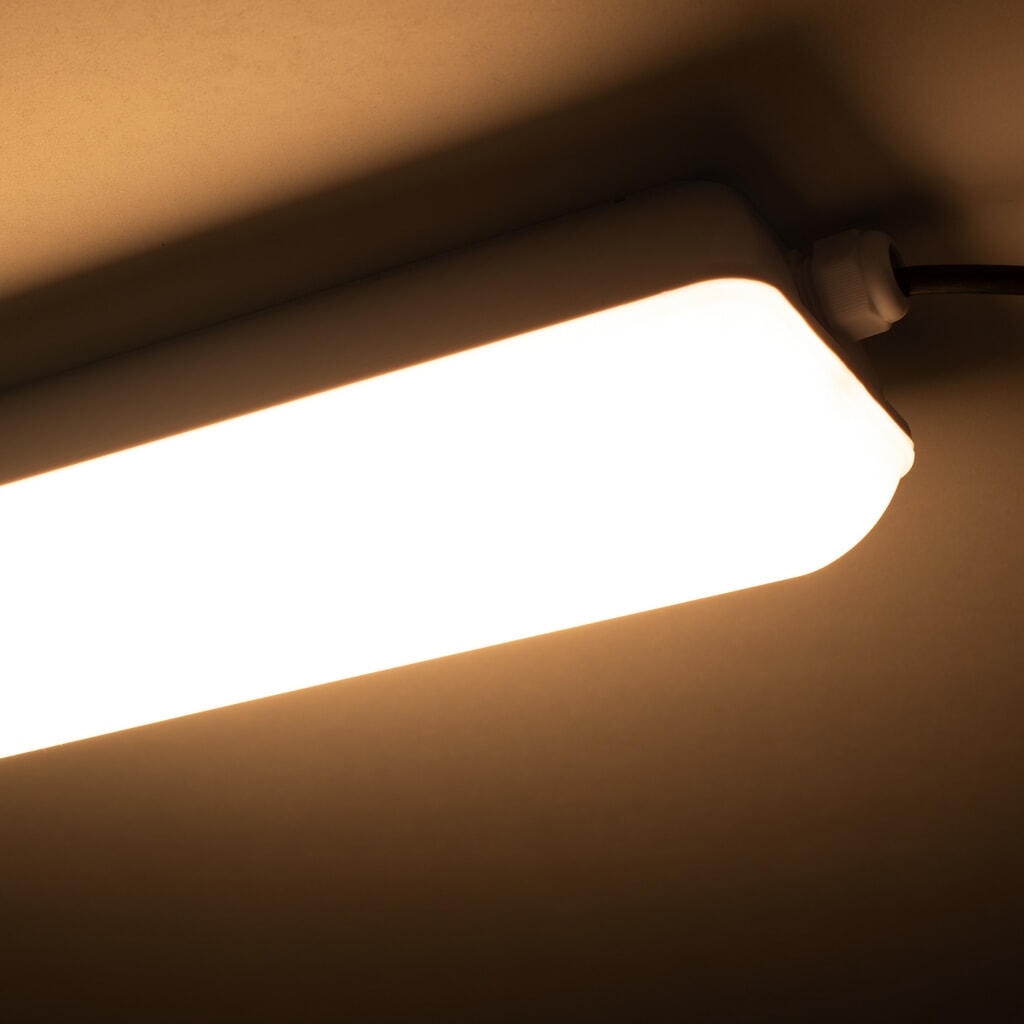 LED Wannenleuchte Strip - 1x11W 30cm 1200lm CCT IP65 Sensor Produktabbildung Nr. 12: LED Wannenleuchte Strip - 1x11W 30cm 1200lm CCT IP65 Sensor