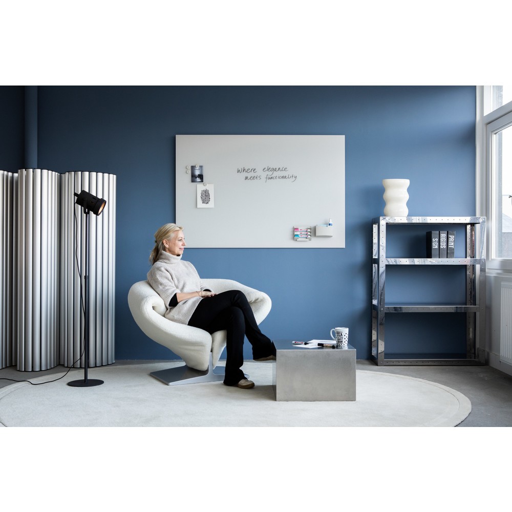 Produktabbildung Nr. 3: Legamaster Glasboard aus Sicherheitsglas, matt, magnethaftend, HxB 1.000 x 1.500 mm, grau