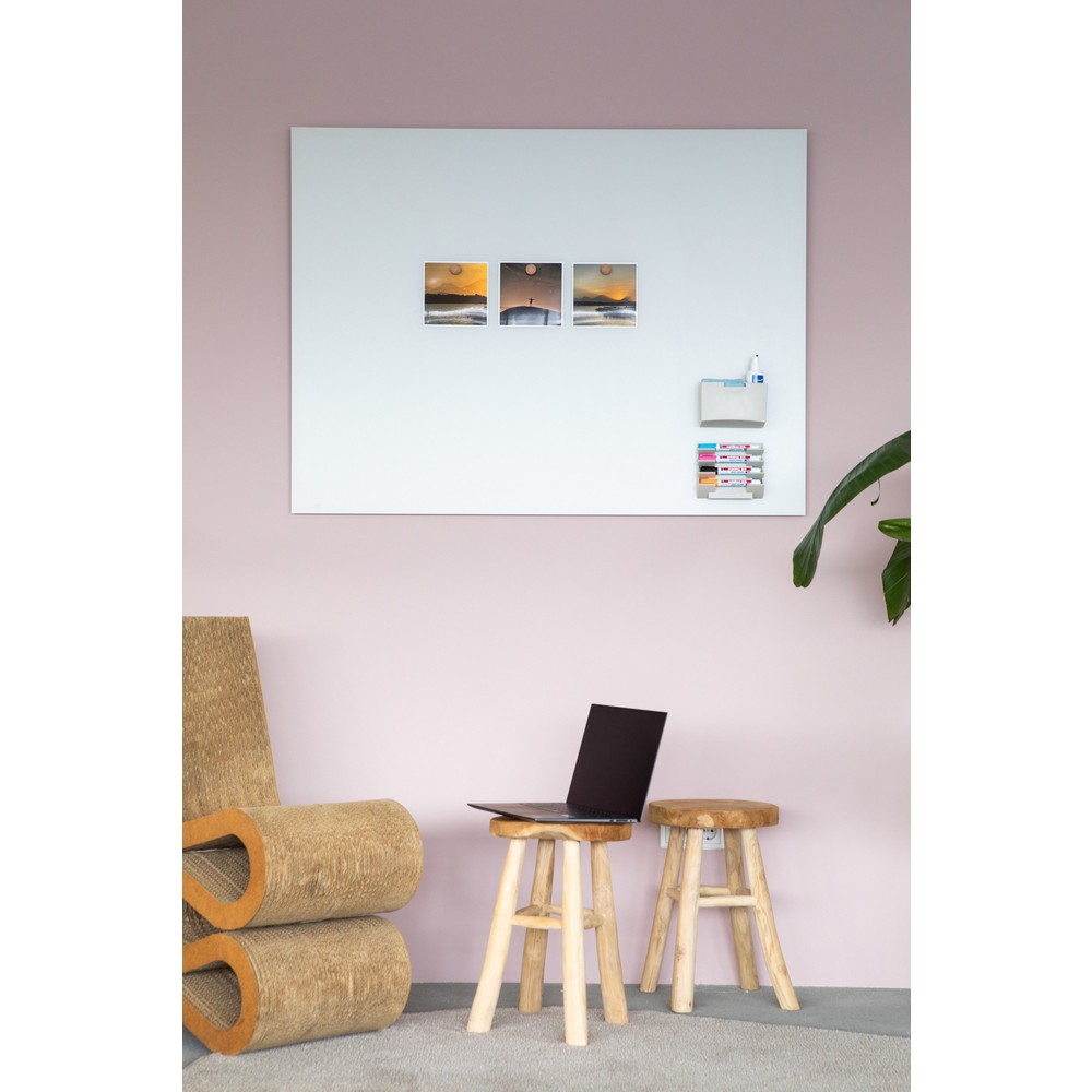 Produktabbildung Nr. 4: Legamaster Glasboard aus Sicherheitsglas, matt, magnethaftend, HxB 1.000 x 1.500 mm, grau