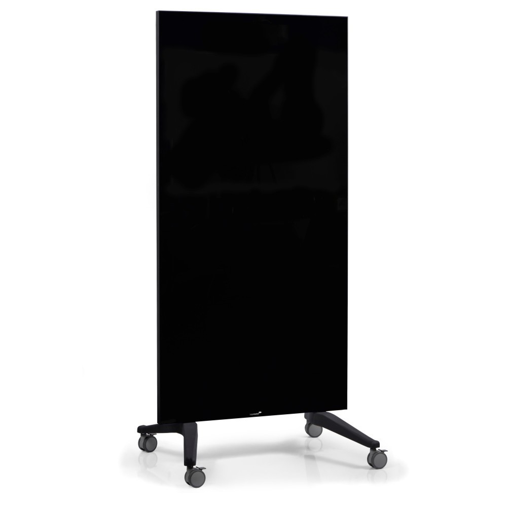 Produktabbildung Nr. 5: Legamaster Mobiles Glasboard, magnethaftend, HxB 1.750 x 900 mm, schwarz