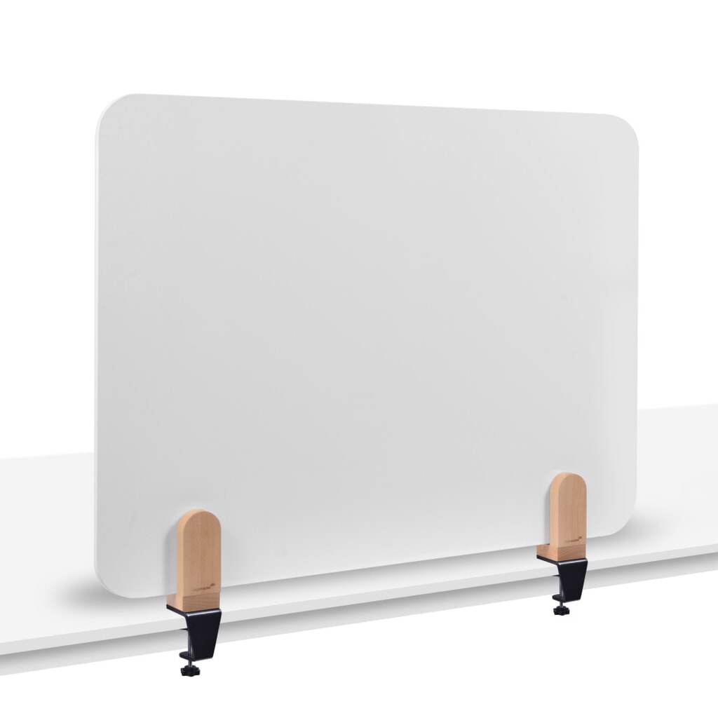 Legamaster Tischtrennwand ELEMENTS, mit Whiteboard-Oberfläche, mit Tischklemmen, HxB 600 x 800 mm Produktabbildung: Legamaster Tischtrennwand ELEMENTS, mit Whiteboard-Oberfläche, mit Tischklemmen, HxB 600 x 800 mm