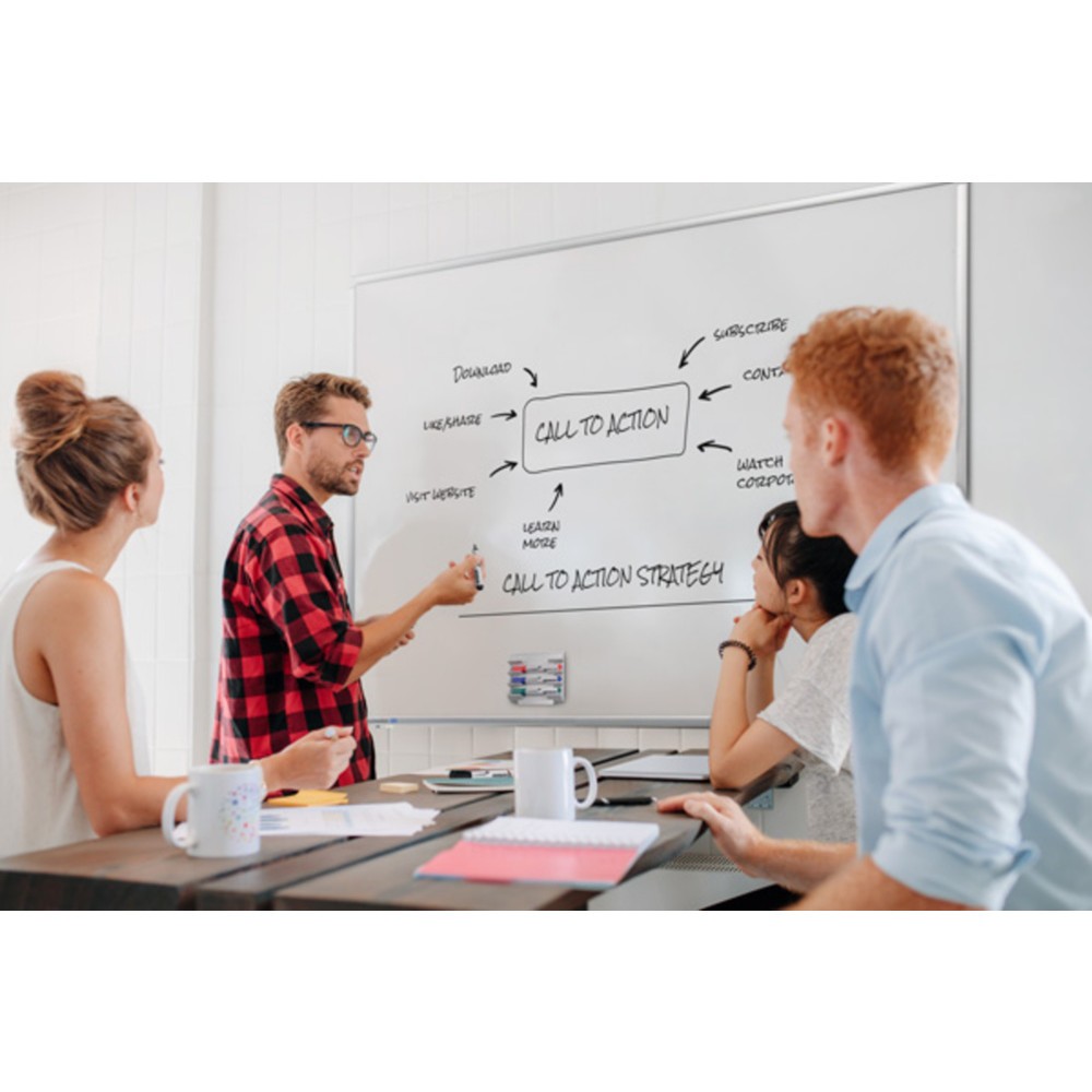 Produktabbildung Nr. 4: Legamaster Whiteboard PREMIUM PLUS, magnethaftend, HxB 1.000 x 2.000 mm