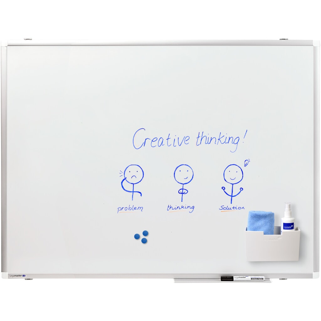Legamaster Whiteboard PREMIUM PLUS, magnethaftend, HxB 750 x 1.000 mm Produktabbildung Nr. 4: Legamaster Whiteboard PREMIUM PLUS, magnethaftend, HxB 750 x 1.000 mm