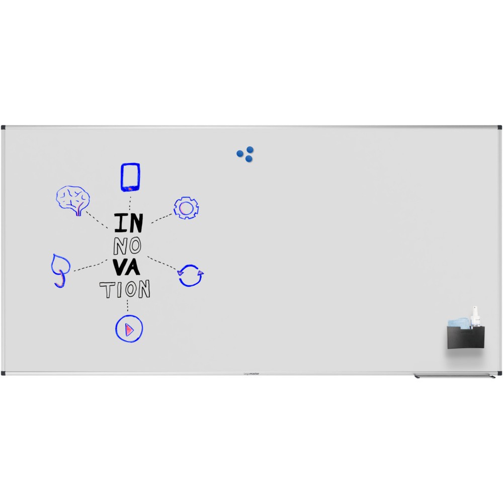 Produktabbildung Nr. 6: Legamaster Whiteboard UNITE, magnethaftend, HxB 900 x 1.800 mm