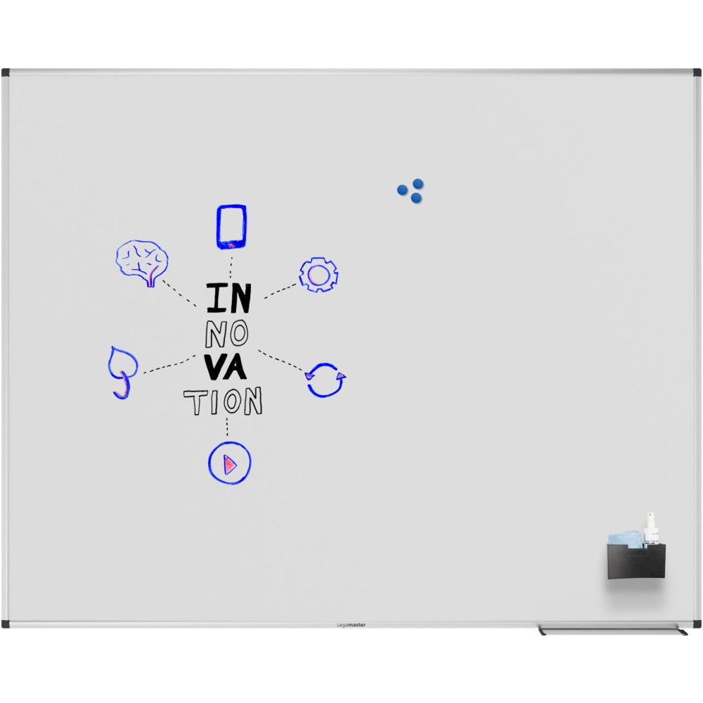 Produktabbildung Nr. 6: Legamaster Whiteboard UNITE, magnethaftend, HxB 1.200 x 1.500 mm
