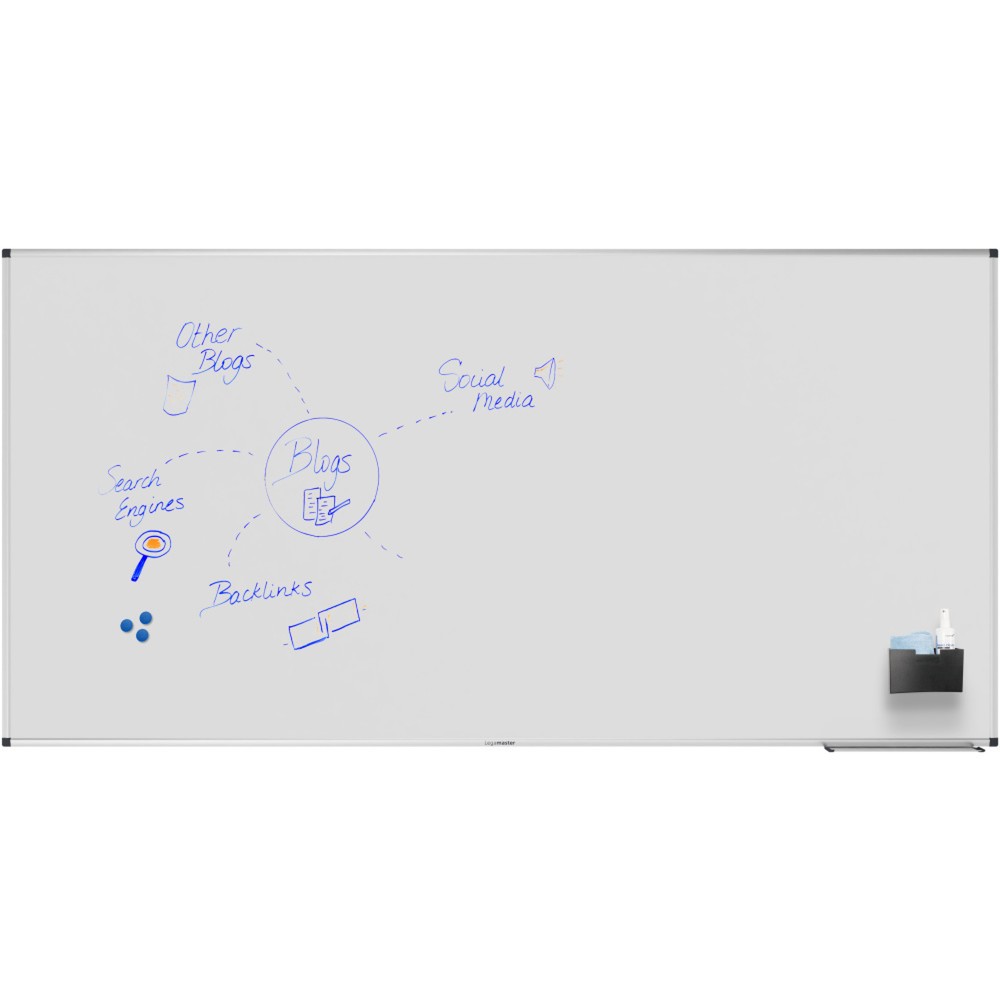 Produktabbildung Nr. 6: Legamaster Whiteboard UNITE PLUS, magnethaftend, HxB 1.000 x 2.000 mm
