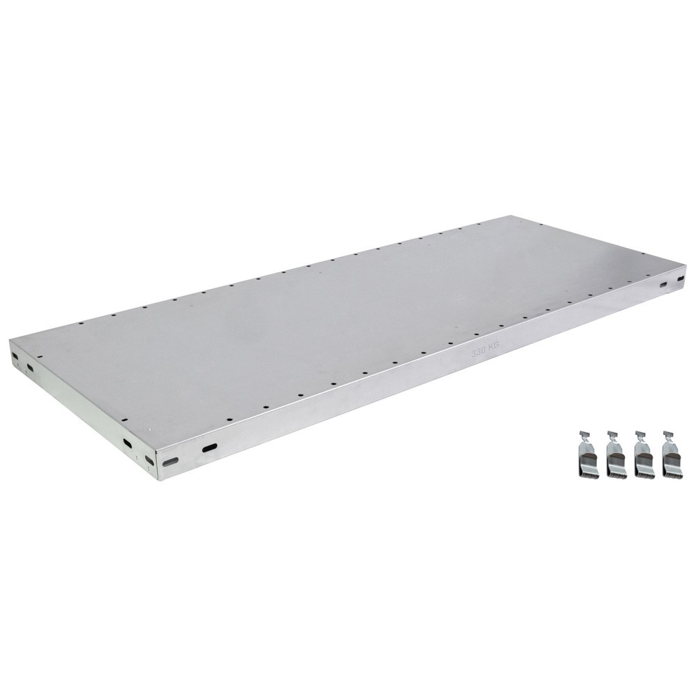 Productafbeelding nr. 2: Legbord, verzinkt, voor legbordrek SCHULTE, steekmontage, VL 330 kg, bxd 1.000 x 800 mm