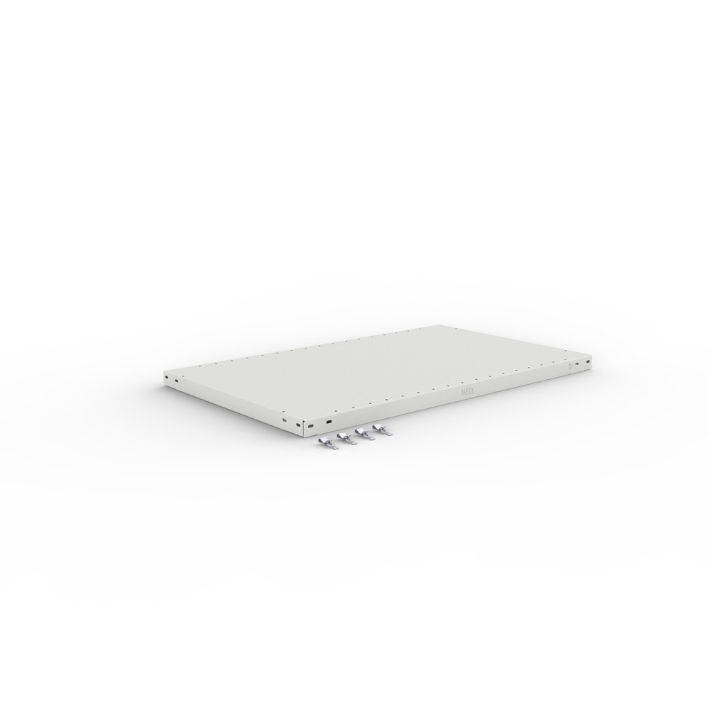 Product afbeelding: Legbord voor legbordstelling META met inhaaksysteem, vaklast 150 kg, lichtgrijs, bxd 1.000 x 600 mm