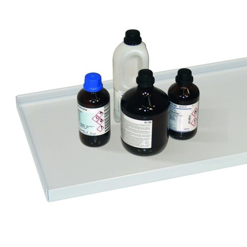 Product afbeelding: Legbord asecos® voor verticaal uitschuifbare kast V-MOVE-90, bxd 316 x 719 mm, lichtgrijs
