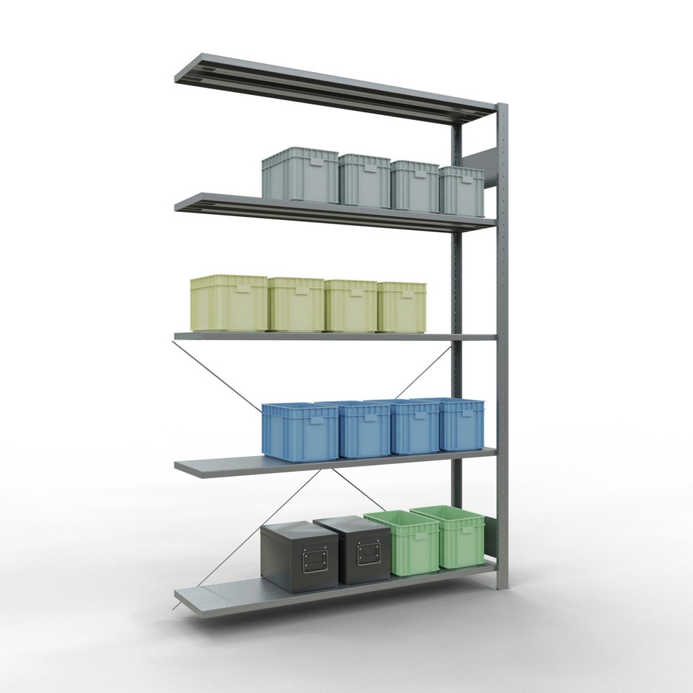 Productafbeelding nr. 4: LLegbordrek inhangsysteem, AV, VL 150 kg, verzinkt, hxbxd 2.000 x 1.300 x 300 mm