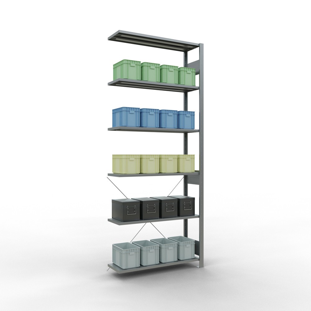 Productafbeelding nr. 3: LLegbordrek inhangsysteem, AV, VL 150 kg, verzinkt, hxbxd 2.500 x 1.000 x 300 mm