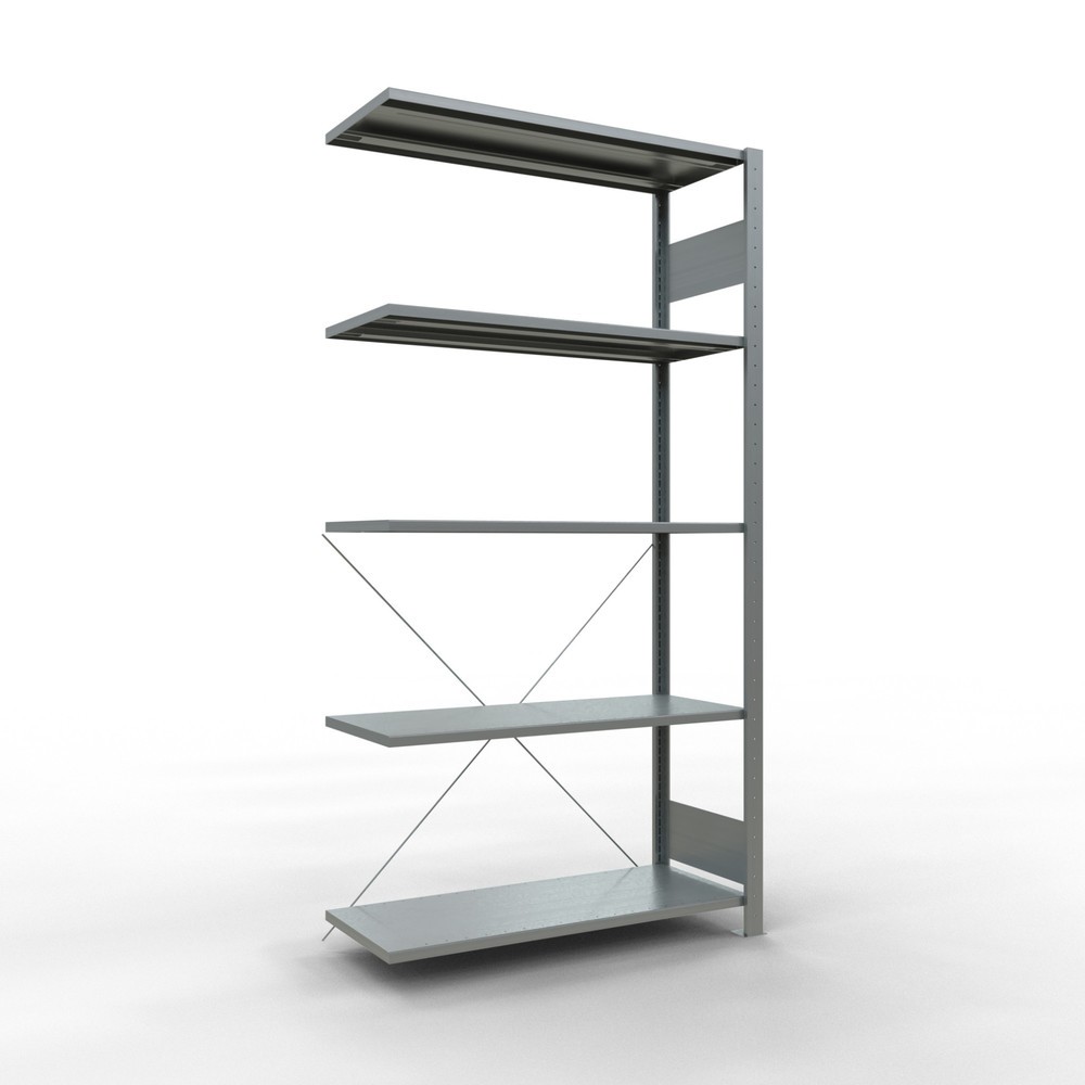 Product afbeelding: LLegbordrek inhangsysteem, AV, VL 150 kg, verzinkt, hxbxd 2.000 x 1.000 x 400 mm