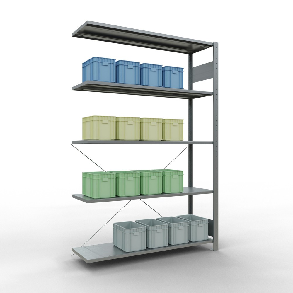 Productafbeelding nr. 3: LLegbordrek inhangsysteem, AV, VL 150 kg, verzinkt, hxbxd 2.000 x 1.300 x 400 mm