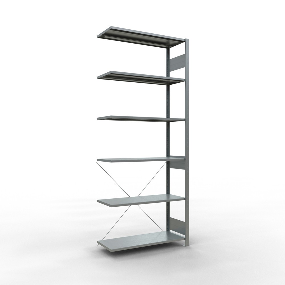 Product afbeelding: LLegbordrek inhangsysteem, AV, VL 150 kg, verzinkt, hxbxd 2.500 x 1.000 x 400 mm