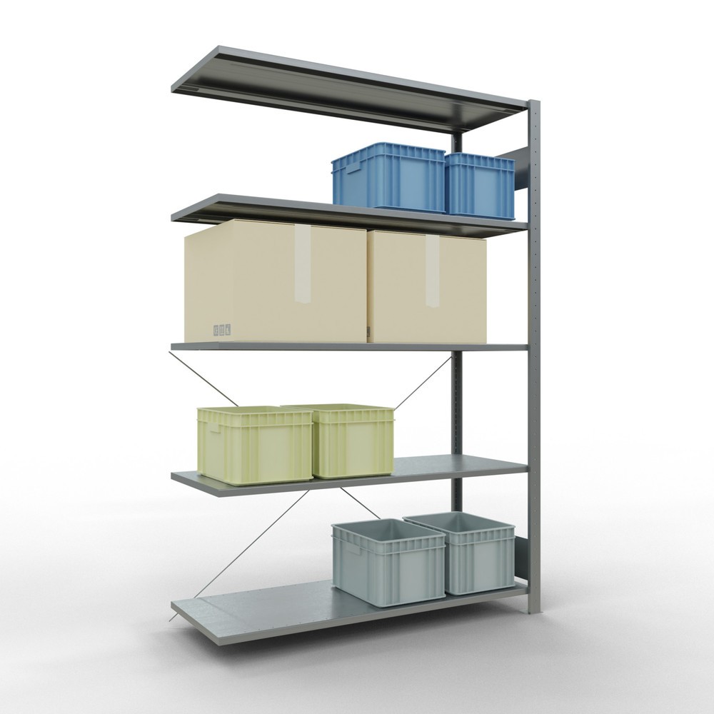 Productafbeelding nr. 3: LLegbordrek inhangsysteem, AV, VL 150 kg, verzinkt, hxbxd 2.000 x 1.300 x 500 mm