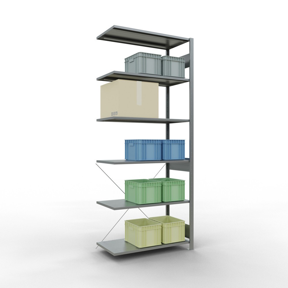 Productafbeelding nr. 3: LLegbordrek inhangsysteem, AV, VL 150 kg, verzinkt, hxbxd 2.500 x 1.000 x 500 mm
