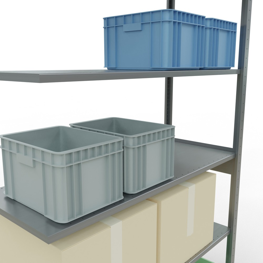 Productafbeelding nr. 4: LLegbordrek inhangsysteem, AV, VL 150 kg, verzinkt, hxbxd 2.500 x 1.300 x 500 mm