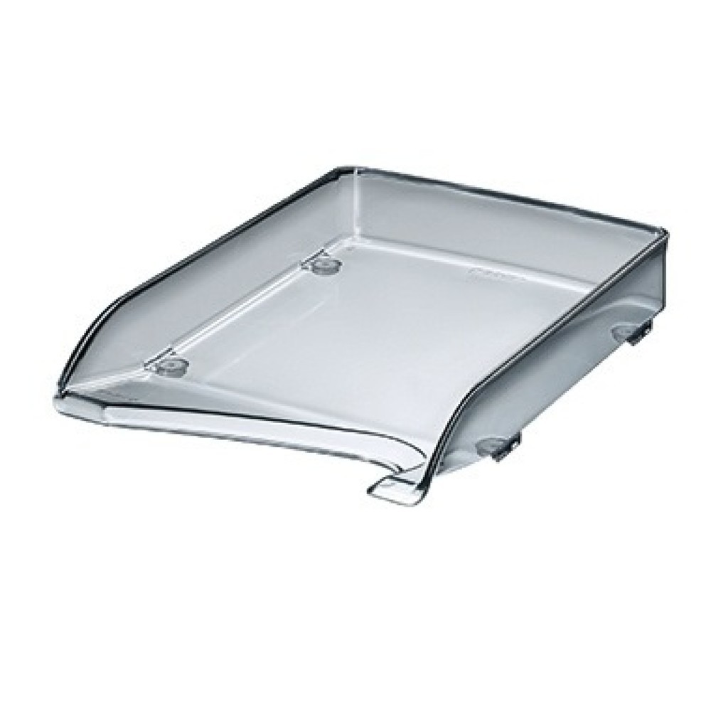 Produktabbildung: Leitz Briefablage Elegant 52200090 DIN A4 stapelbar PS graublau