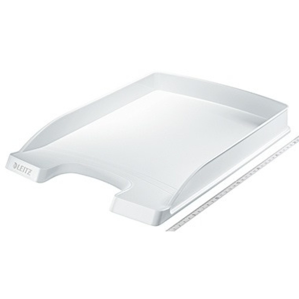 Produktabbildung: Leitz Briefablage Flach Plus 52370001 DIN A4 stapelbar PS ws