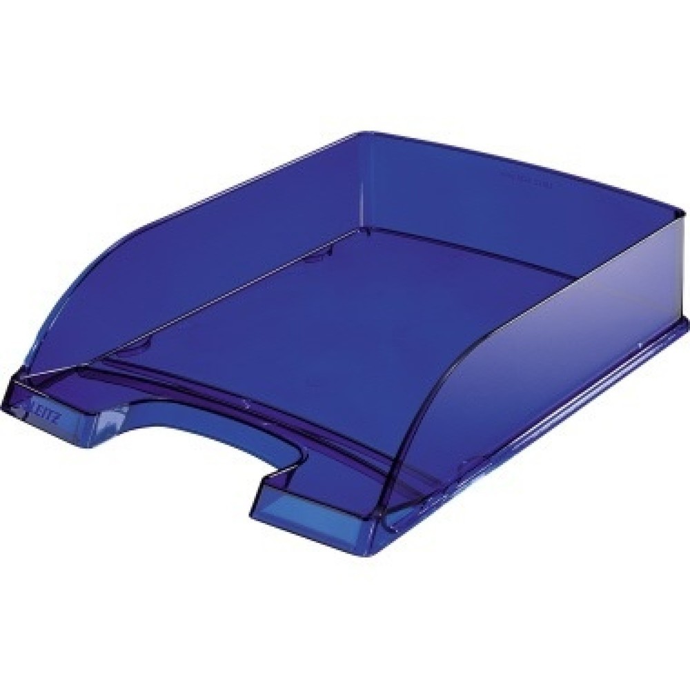 Produktabbildung Nr. 1: Leitz Briefablage Transparent Plus 52260039 DIN A4 PS dunkelblau
