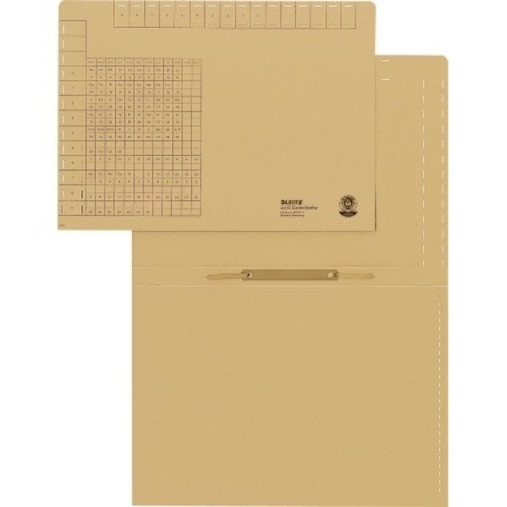 Produktabbildung: Leitz Einstellhefter 24400000 Natronkarton 250 g/qm