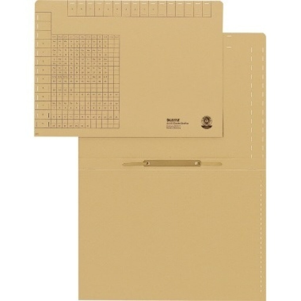 Produktabbildung: Leitz Einstellhefter 24400000 Natronkarton 250 g/qm