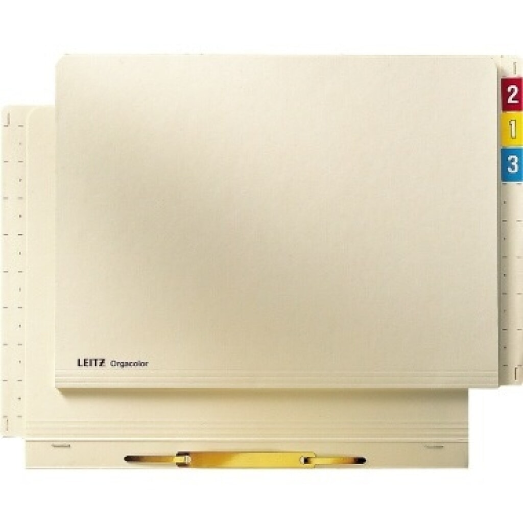 Leitz Einstellhefter Orgacolor 24420011 DIN A4 RC chamois Produktabbildung: Leitz Einstellhefter Orgacolor 24420011 DIN A4 RC chamois
