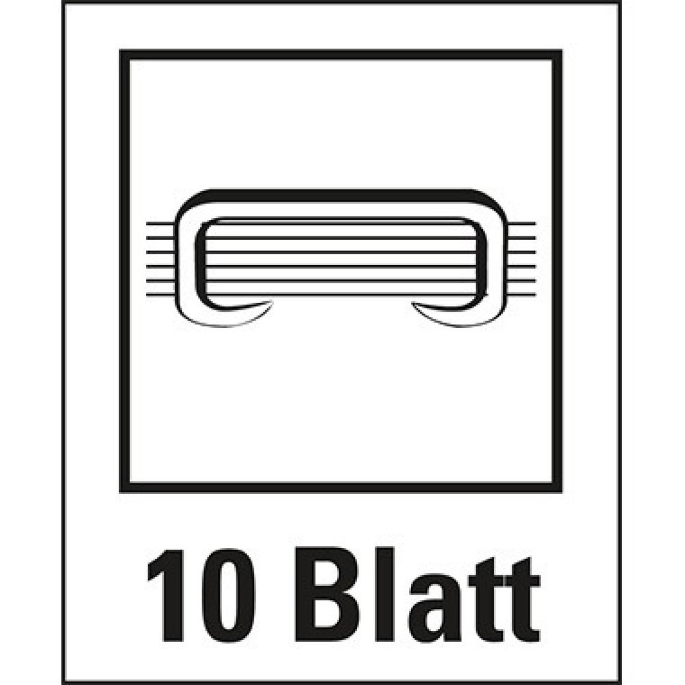 Produktabbildung Nr. 2: Leitz Heftgerät Mini WOW 55281036 max. 10Blatt blau