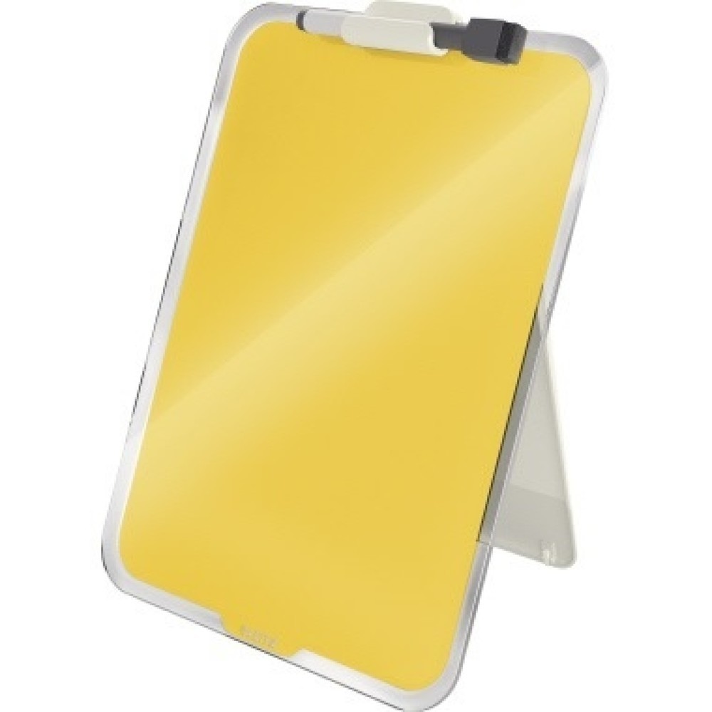 Produktabbildung: Leitz Desktop-Notizboard Cosy 39470019 216x297mm Glas gelb