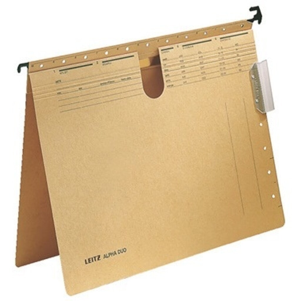 Leitz Hängehefter Alpha Duo 29940000 Amtsheftung Produktabbildung: Leitz Hängehefter Alpha Duo 29940000 Amtsheftung