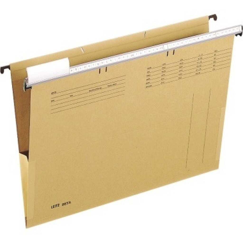 Produktabbildung: Leitz Hängetasche BETA 25160000 DIN A4 Natronkarton naturbraun