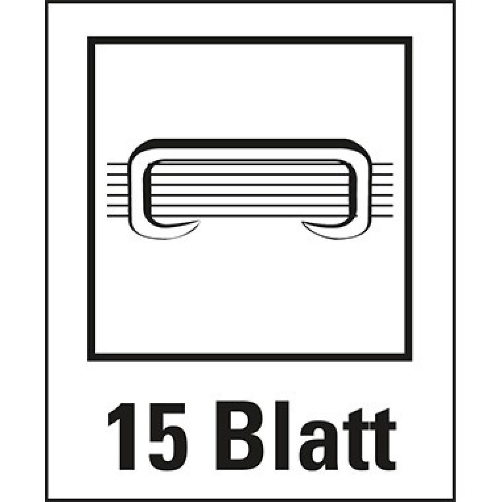 Produktabbildung Nr. 2: Leitz Heftzange Cosy 56450019 15Blatt Metall gelb