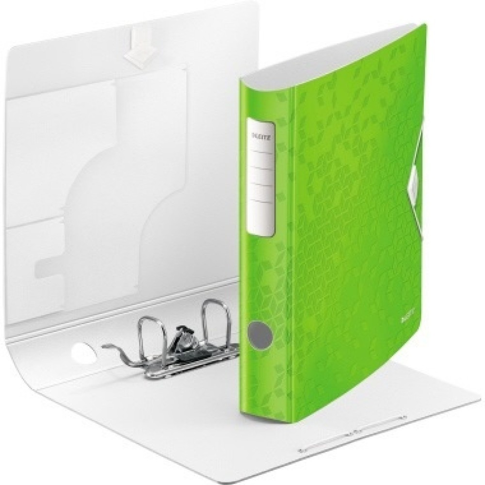 Produktabbildung: Leitz Ordner WOW 11070054 DIN A4 65mm PP grün