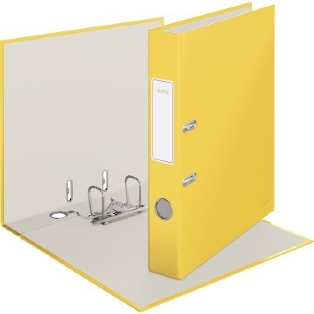 Produktabbildung: Leitz Ordner Cosy Soft Touch 10620019 A4 50mm Pappe gelb