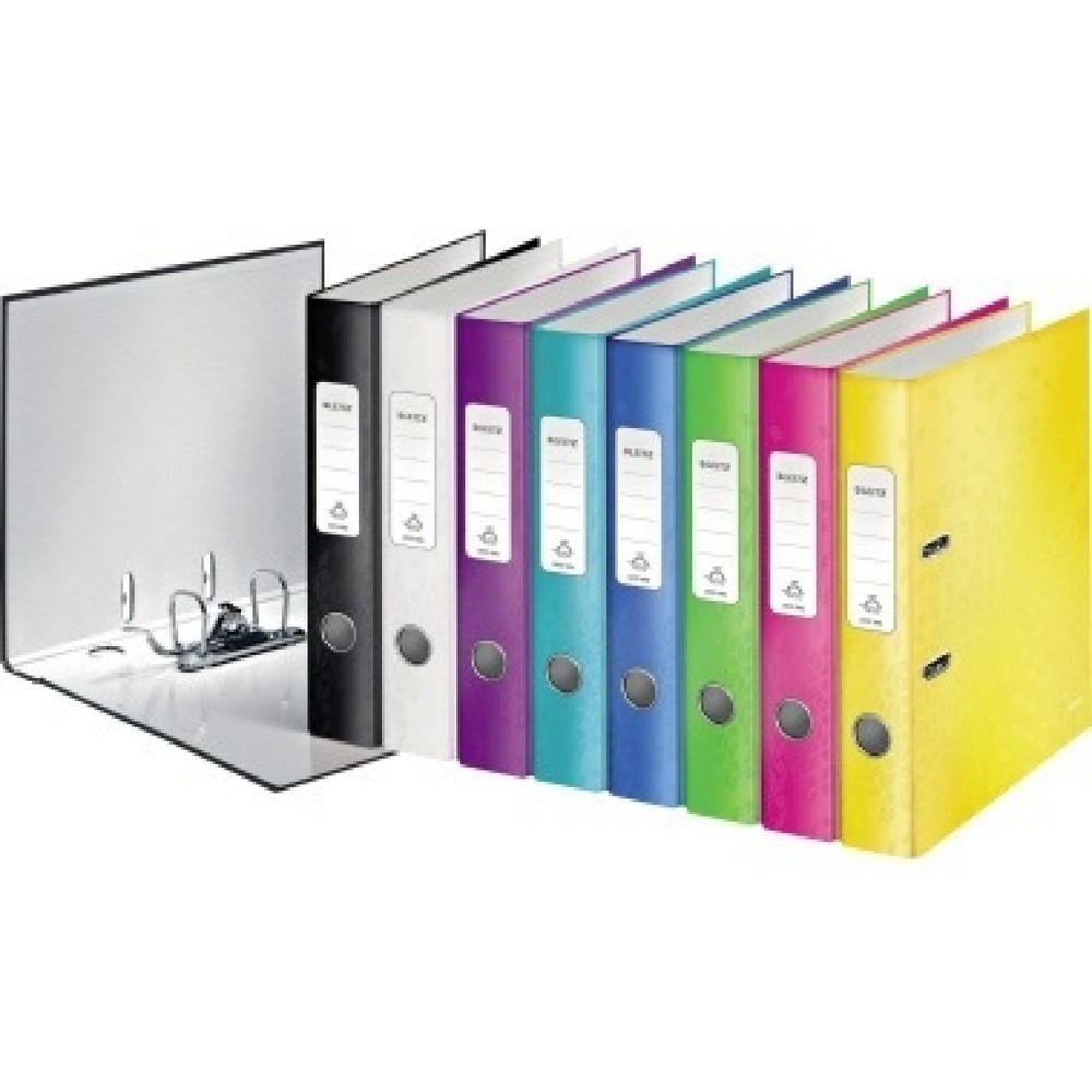Produktabbildung Nr. 4: Leitz Ordner WOW 10060016 DIN A4 50mm Pappe gelb