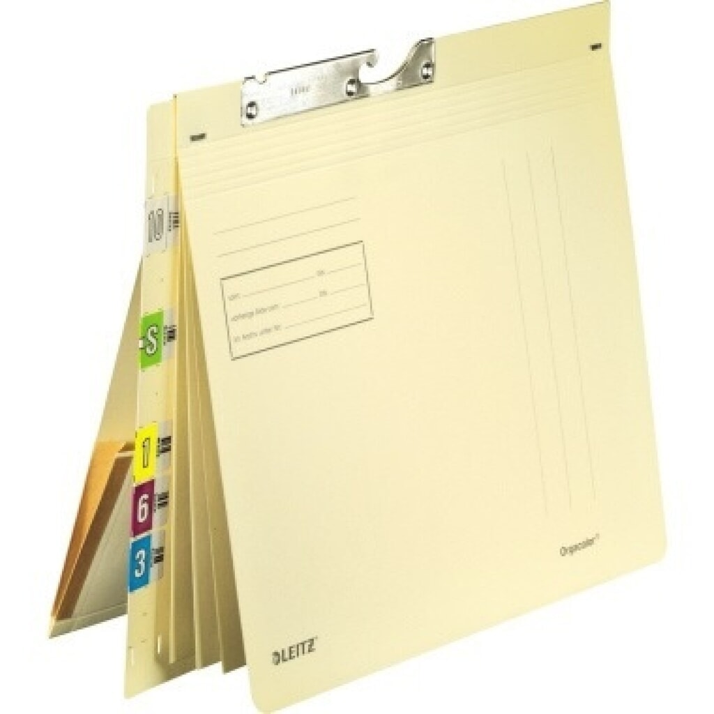 Produktabbildung: Leitz Pendelhefter 21840011 OC mehrfach 320g chamois