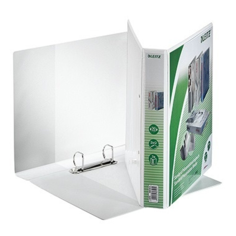 Produktabbildung: Leitz Präsentationsringbuch 42800001 A4 PP 2Ri 30mm ws