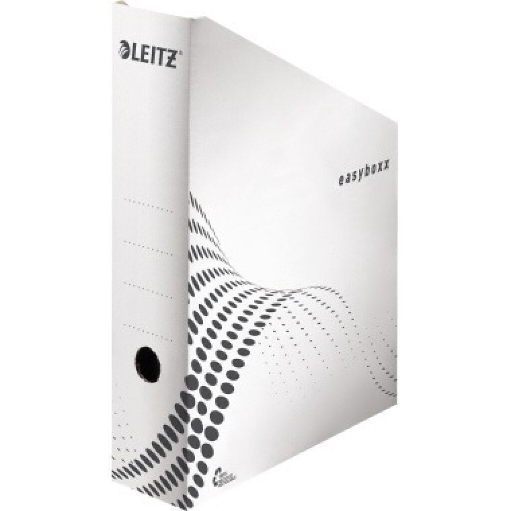 Leitz Archiv-Stehsammler easyboxx 61400000 80mm ws Produktabbildung: Leitz Archiv-Stehsammler easyboxx 61400000 80mm ws