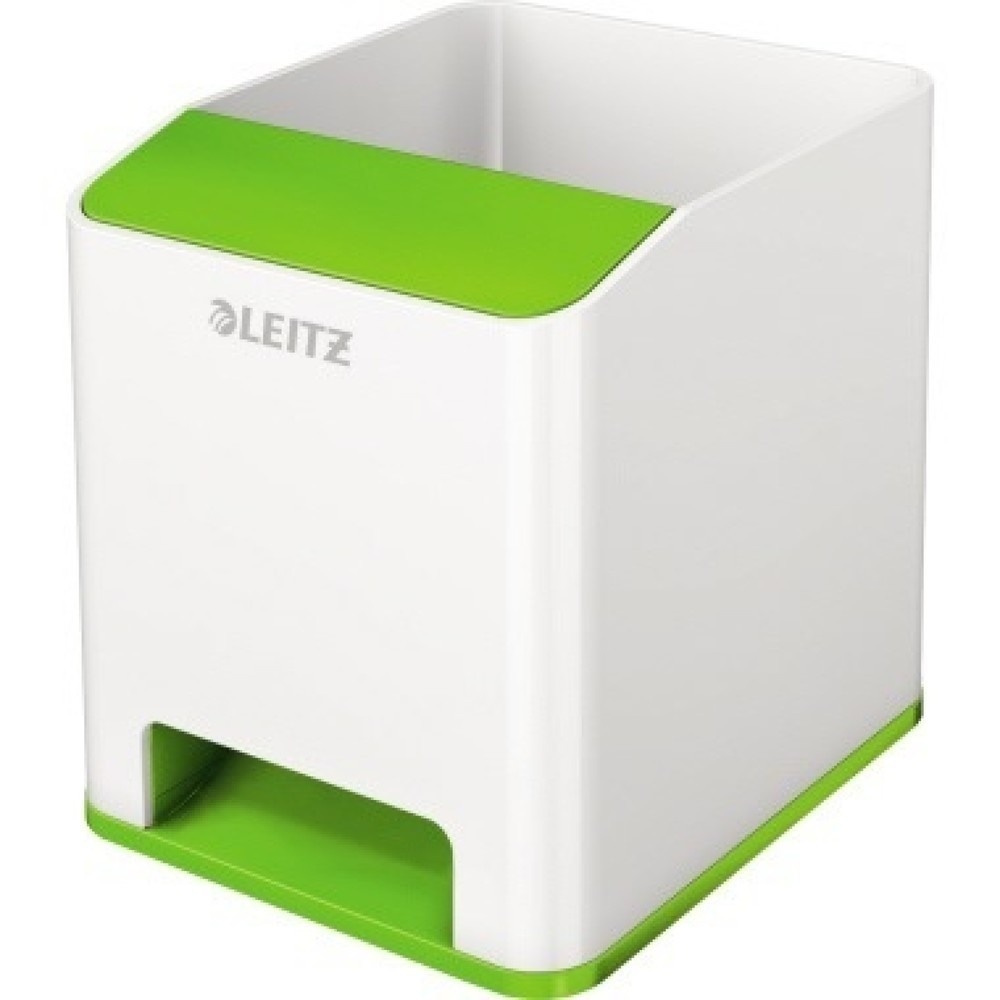 Produktabbildung Nr. 1: Leitz Stifteköcher WOW 53631054 weiß/grün