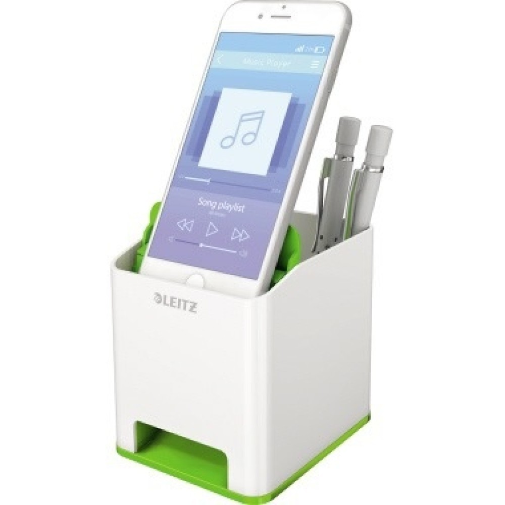Produktabbildung Nr. 3: Leitz Stifteköcher WOW 53631054 weiß/grün