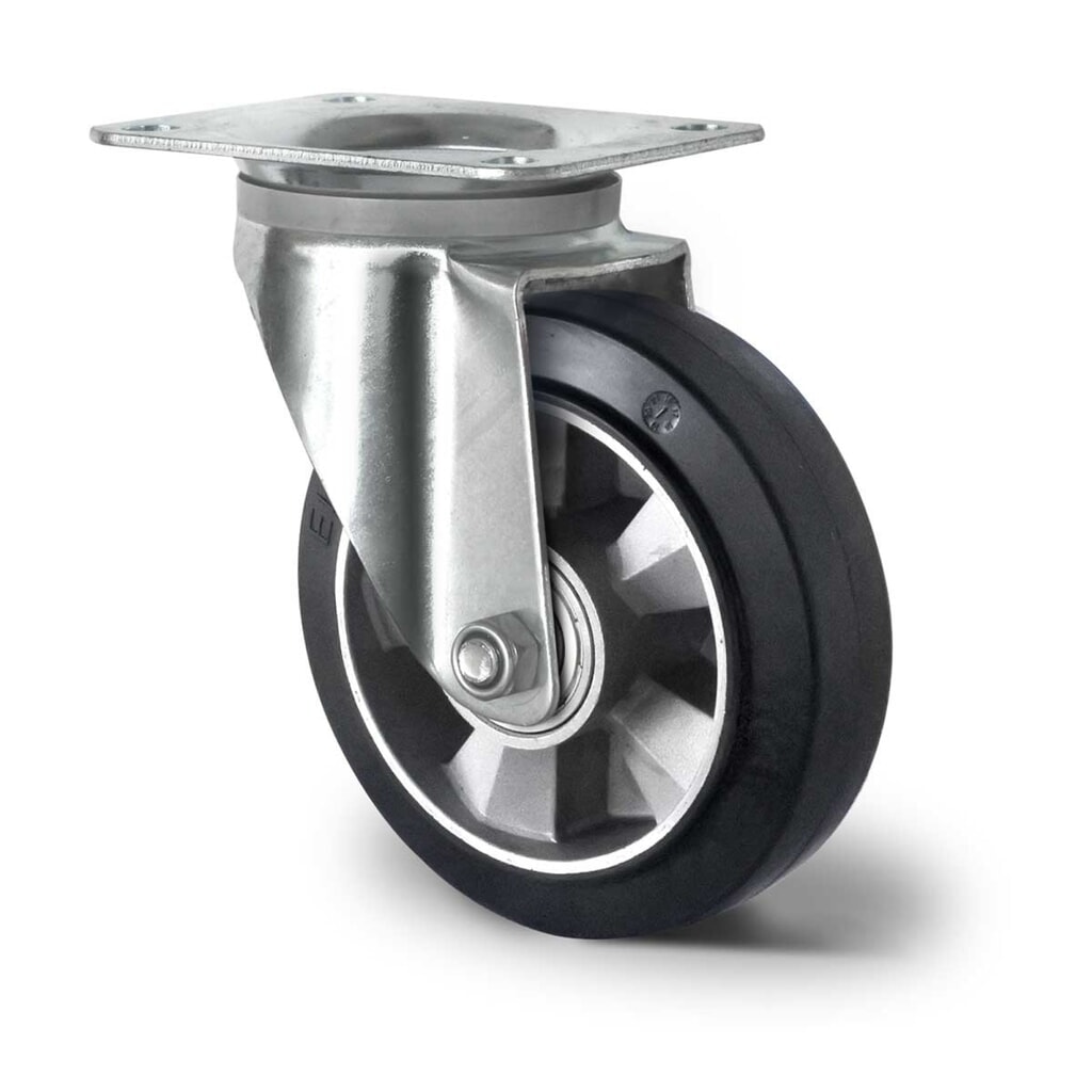Lenkrolle ø 125 mm Serie BAF4 Doppelkugellager Produktabbildung: Lenkrolle ø 125 mm Serie BAF4 Doppelkugellager