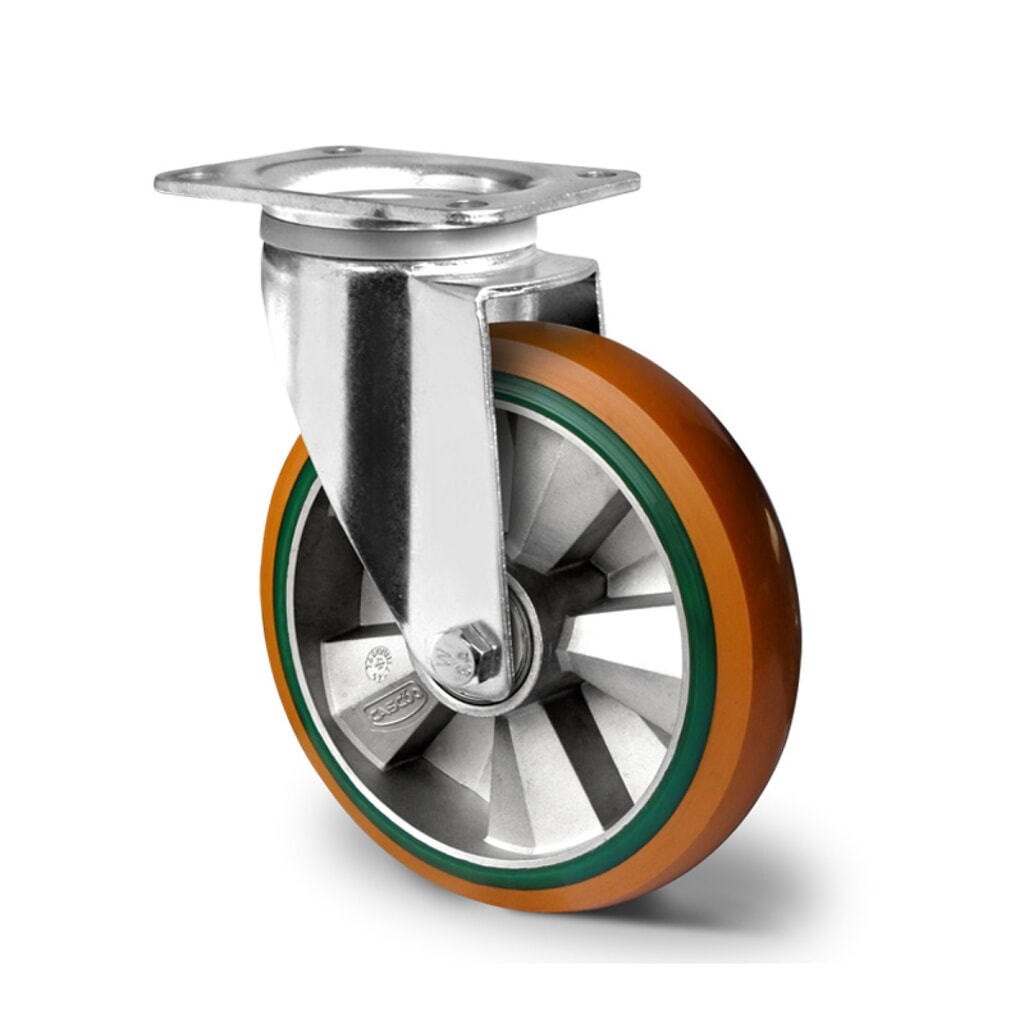Produktabbildung: Lenkrolle ø 125 mm Serie BAY5 Doppelkugellager